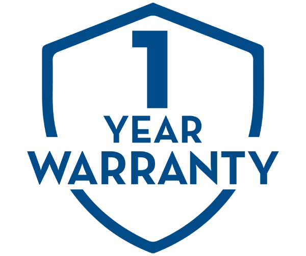 1 Year Warranty