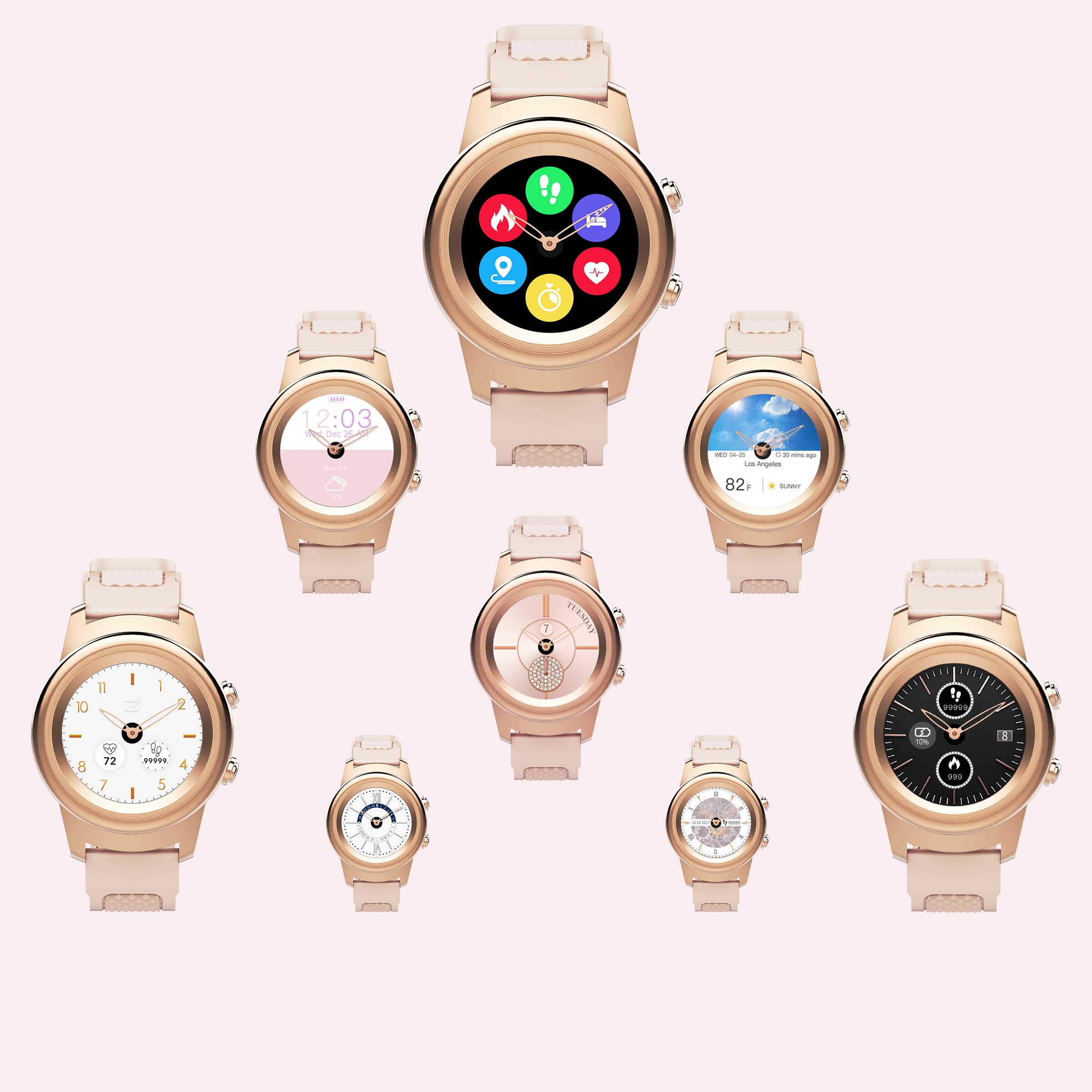 3plus callie hybrid watch walmart