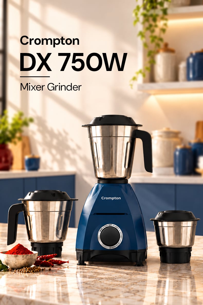 Crompton DX 750 W Mixer Grinder