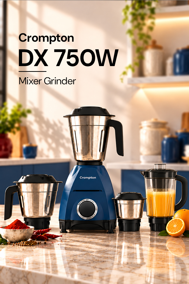 Crompton DX 750 W Mixer Grinder