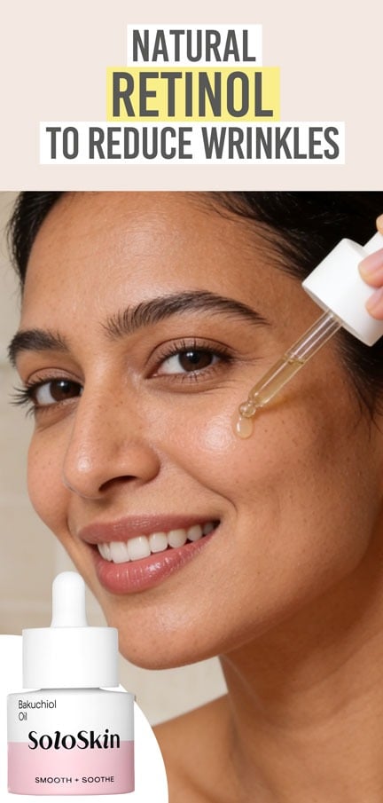 SoloSkin Bakuchiol Oil - Beauty and the Boutique - Natural retinol to reduce wrinkles