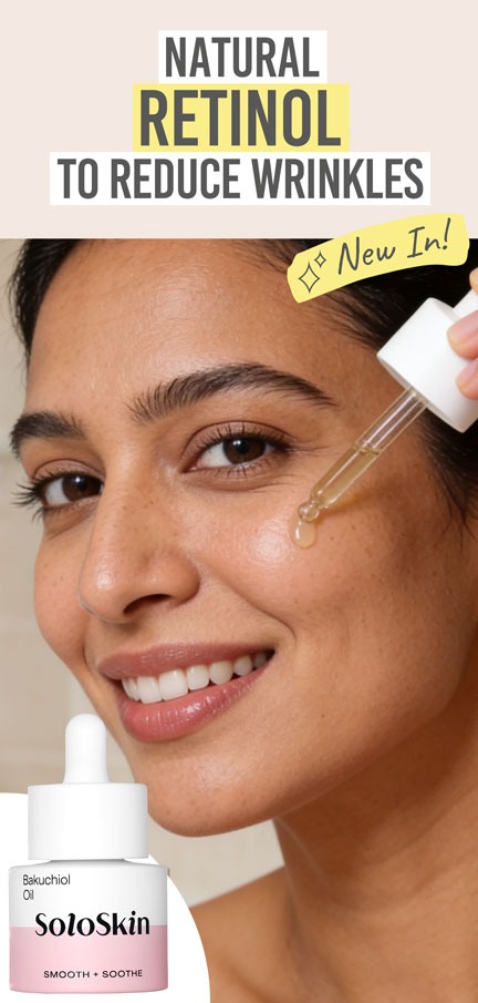 SoloSkin Bakuchiol Oil - Beauty and the Boutique - Natural retinol to reduce wrinkles