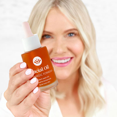 Magical Medicine Ayurvedic Facial Oil how to use - Step 1