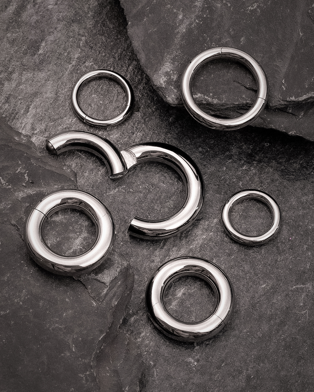  G23 Titan Scharnier Segment Ring - Septum Klicker