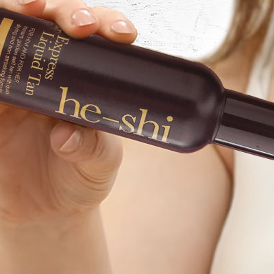 He-Shi Express Liquid Tan how to use - Step 2
