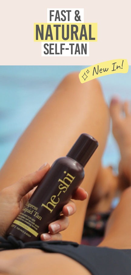 He-Shi Express Liquid Tan - Beauty and the Boutique - Fast & natural self-tan