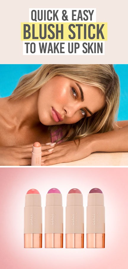 Bellamianta Glaze Blush Balm - Beauty and the Boutique - Quick & easy blush stick to wake up skin