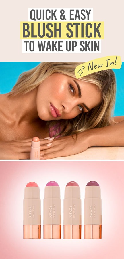 Bellamianta Glaze Blush Balm - Beauty and the Boutique - Quick & easy blush stick to wake up skin