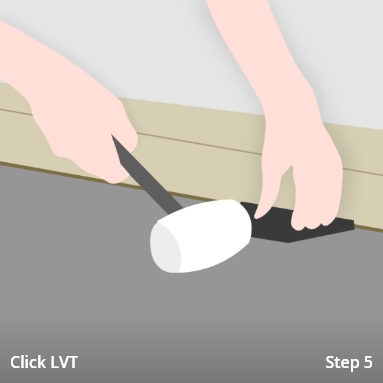 How to install LVT and laminate flooring 5