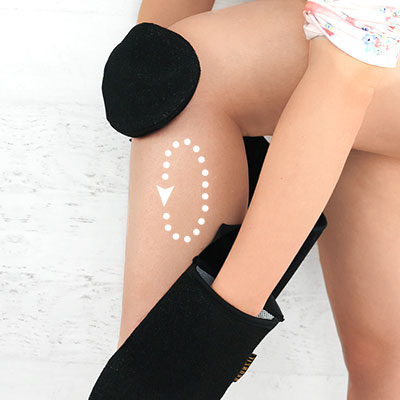 Back and Body Tanning & Exfoliating Mitt Duo how to use - Use 1, Step 3