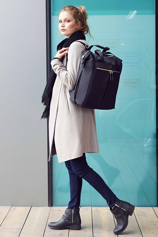 KNOMO Chiltern Laptop Tote Backpack - 15.6" Feature Rectangle Image 1 |knomo.com