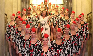 DVF/ Rockettes Collaboration