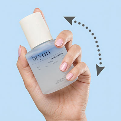 Brynn Pink Camellia Moisturiser & Blue Lotus Elixir Duo how to use - Step 1