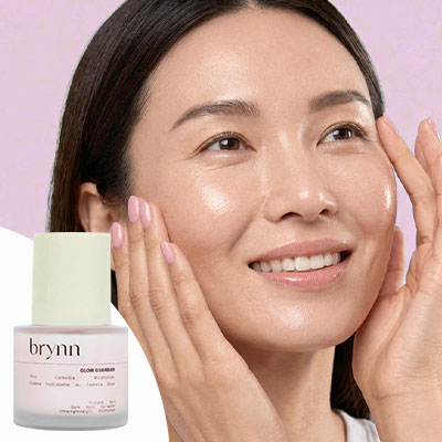 Brynn Pink Camellia Moisturiser & Blue Lotus Elixir Duo how to use - Step 3