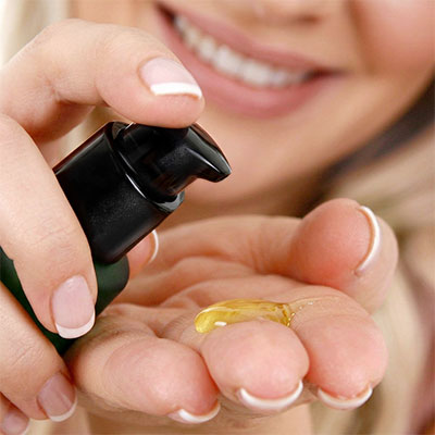 Mazillo Gentle Cleansing Oil how to use - Step 1