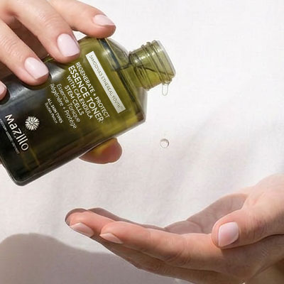 Mazillo Regenerate + Protect Essence Toner how to use - Step 2