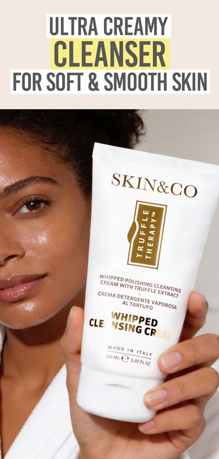 Skin & Co Truffle Therapy Whipped Cleansing Cream - Beauty and the Boutique - Ultra creamy cleanser for soft & smooth skin