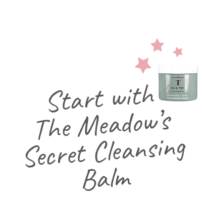 Tea + Tonic Cleansing Balm & Face Oil Duo how to use - Product 1