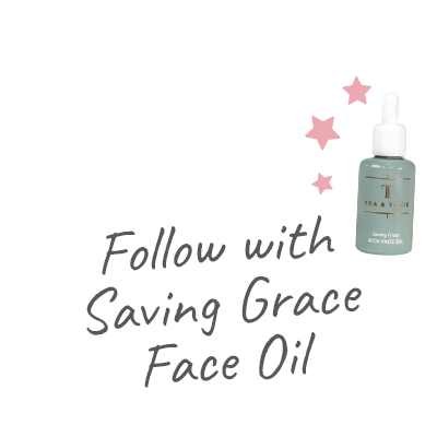 Tea + Tonic Cleansing Balm & Face Oil Duo how to use - Product 2