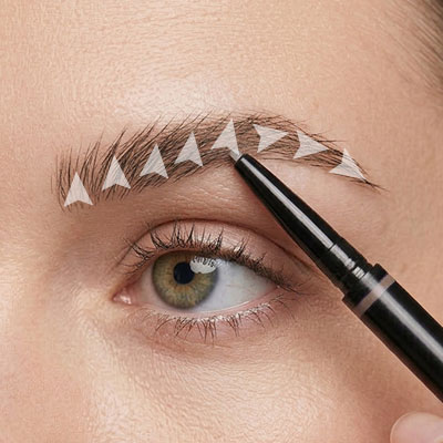 Lithe Nano Fill Brow Pencil how to use - Step 2
