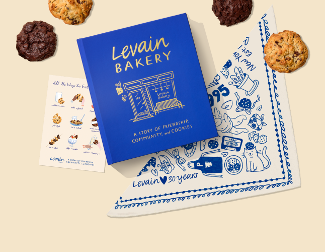 Levain Bakery Book & Cookie Gift Set