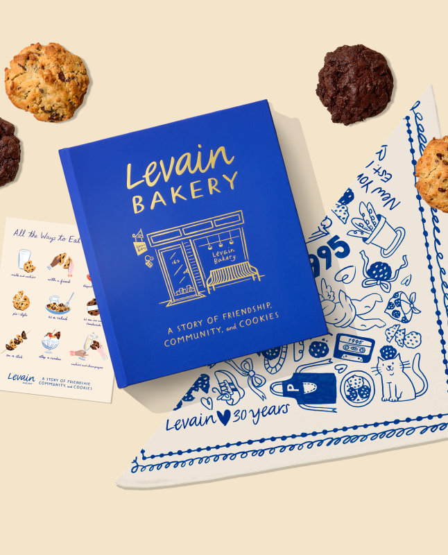 Levain Bakery Book & Cookie Gift Set