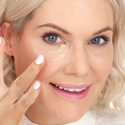 Keep layering up & blending until desired coverage