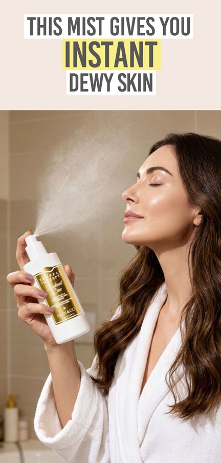 Skin & Co Truffle Therapy Radiant Dew Mist - Beauty and the Boutique - This mist gives you instant dewy skin