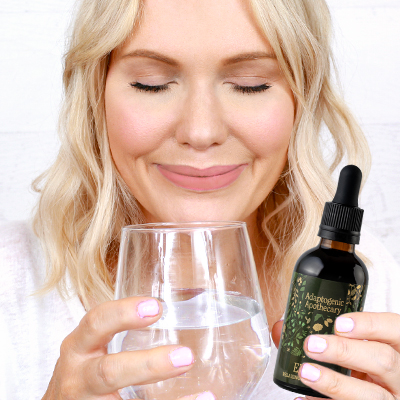 Adaptogenic Apothecary 'Exhale' Glycerite Drops how to use - Step 4