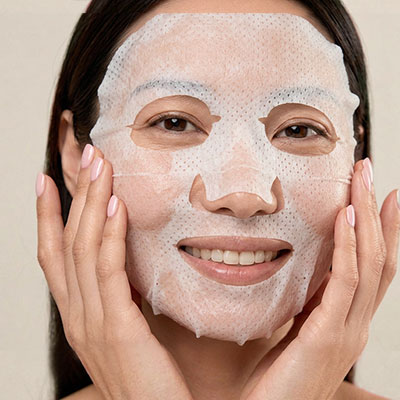 Rola Skin Ultra Hydrating Glow Sheet Mask & Glow Restore Eye Patches how to use -Use 1, Step 2