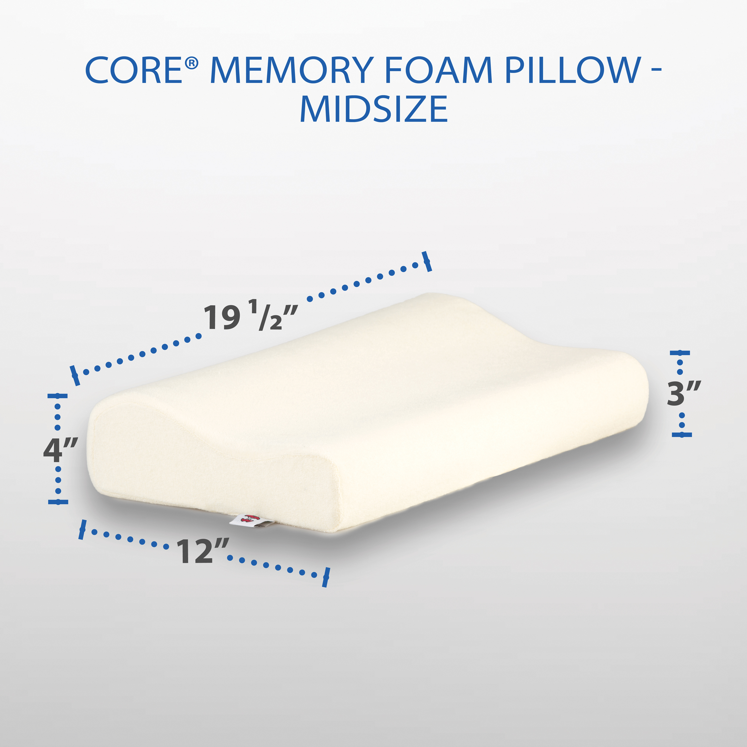 dreamfinity memory core bed pillow