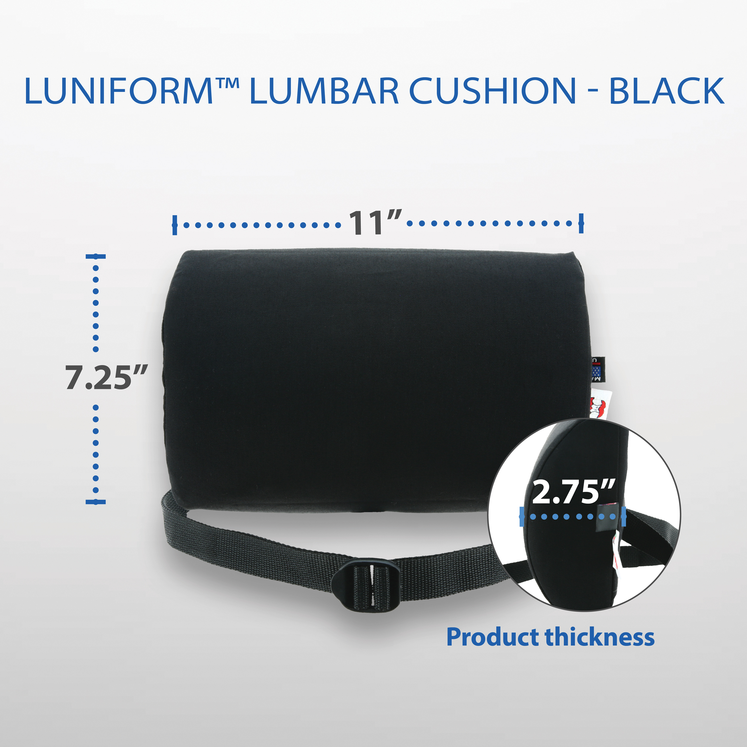 BodyMed® Lumbar Support Back Cushion