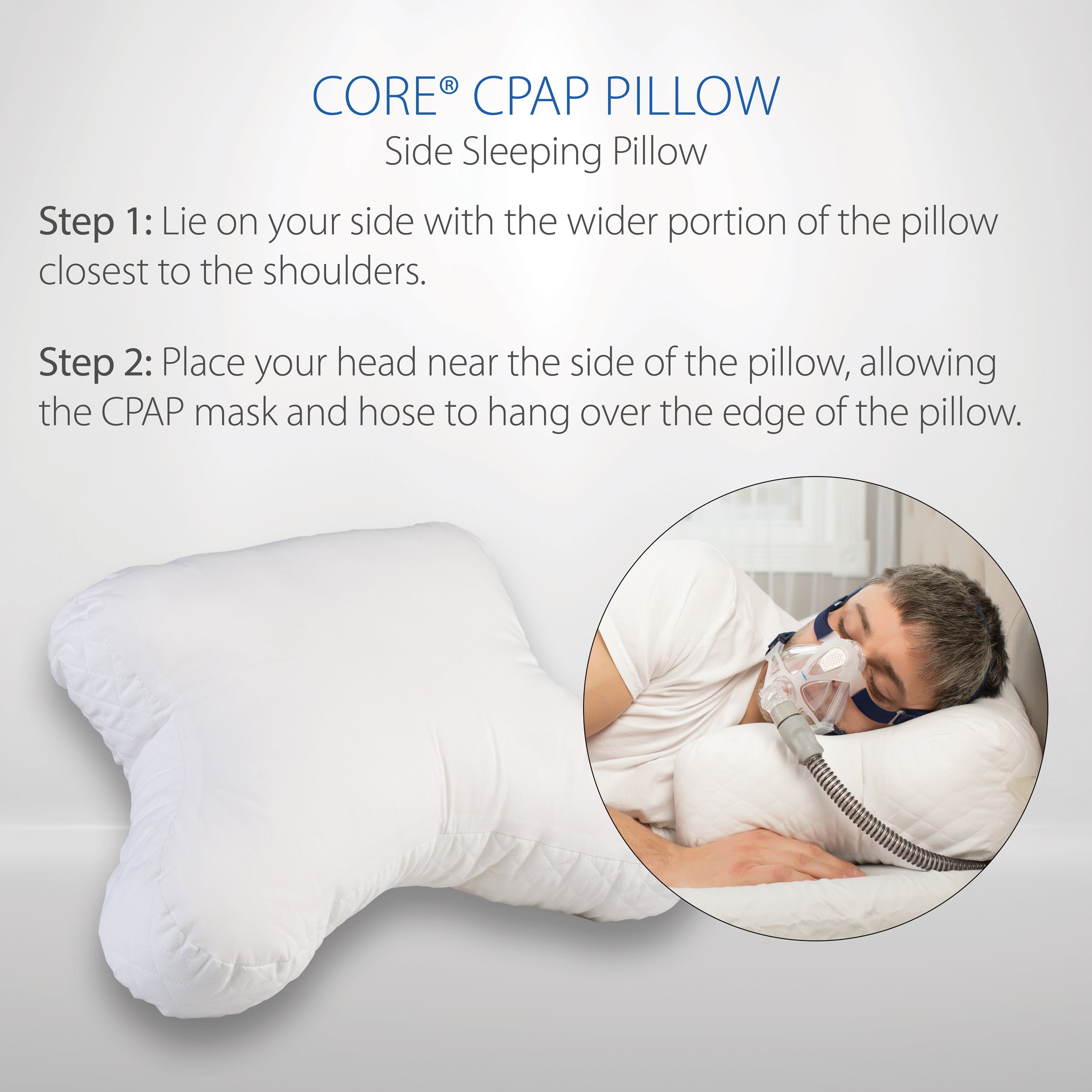 dos semanas temperamento De ninguna manera Almohada Core CPAP para apnea del sueño y ronquidos | Productos principales