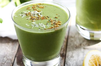 Smoothies made with Navitas Hemp Seeds