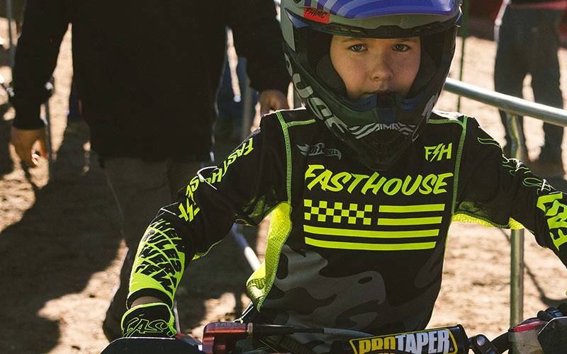 Tenue moto cross Shot Devo Capture Kid 2017