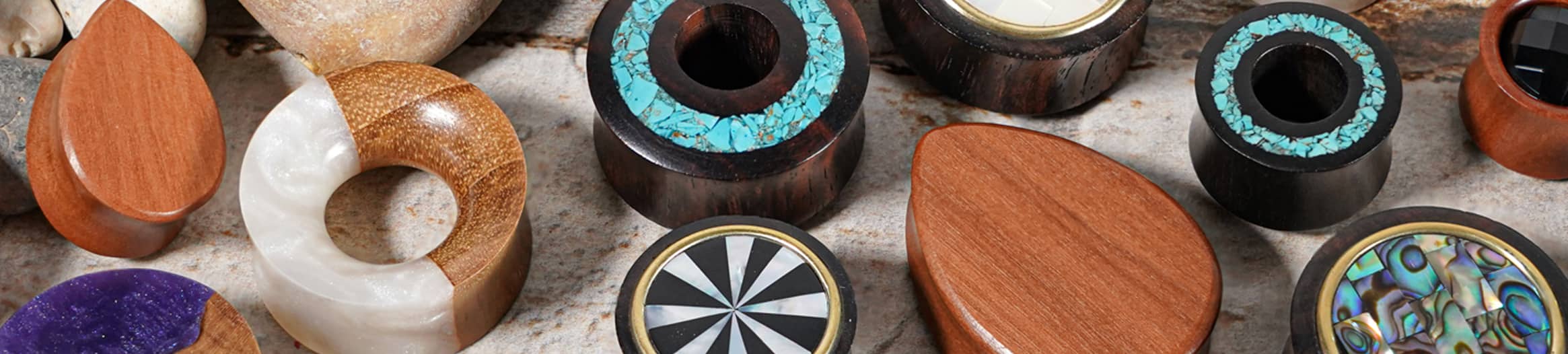 Non Engraved Wood Plugs