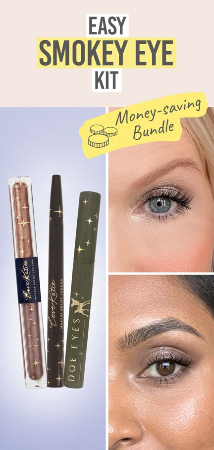 Love Katie Smokey Eye Bundle Kit - Beauty and the Boutique - Easy smokey eye kit