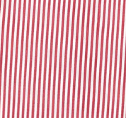 Red stripe barrel leg jeans