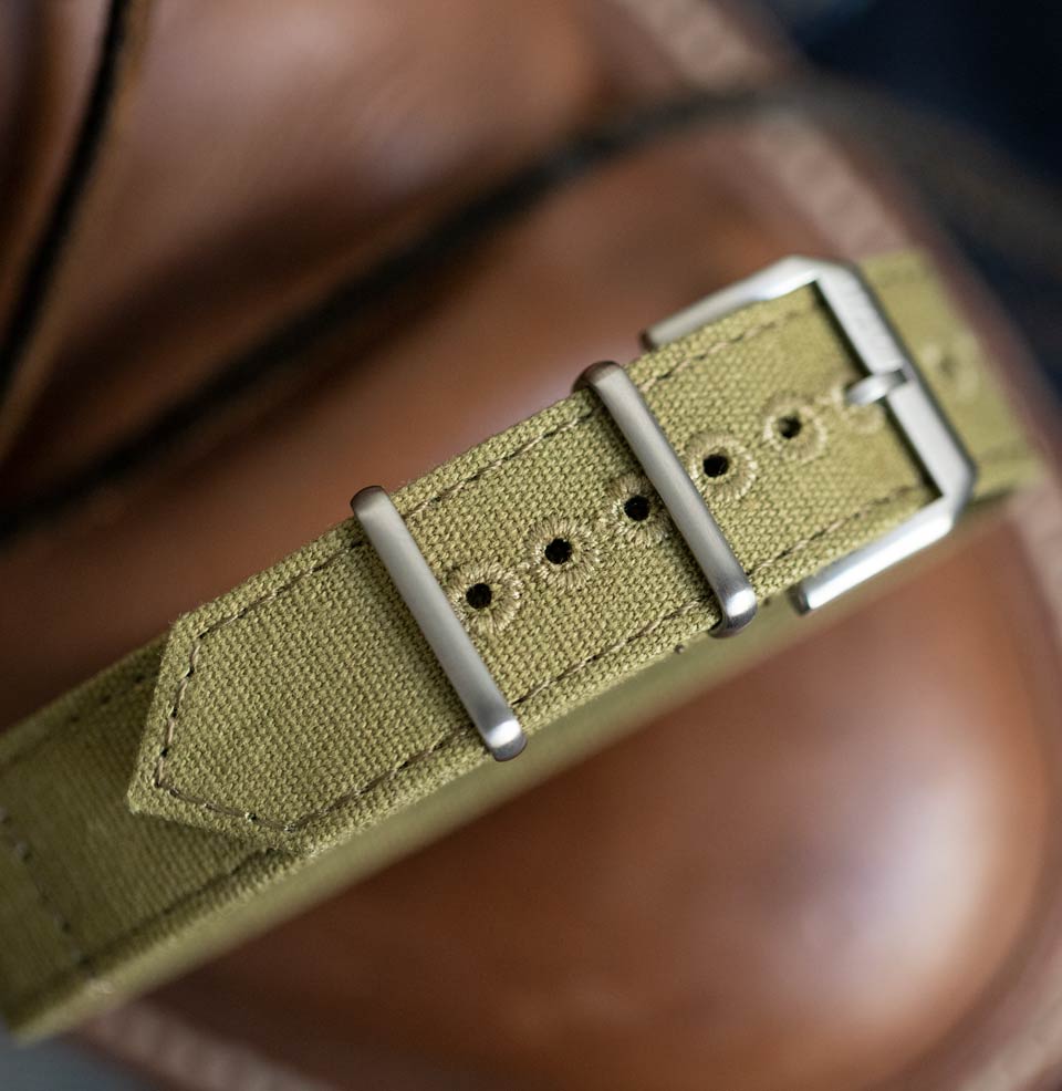 Corp Canvas Mil-Strap Reinforced holes