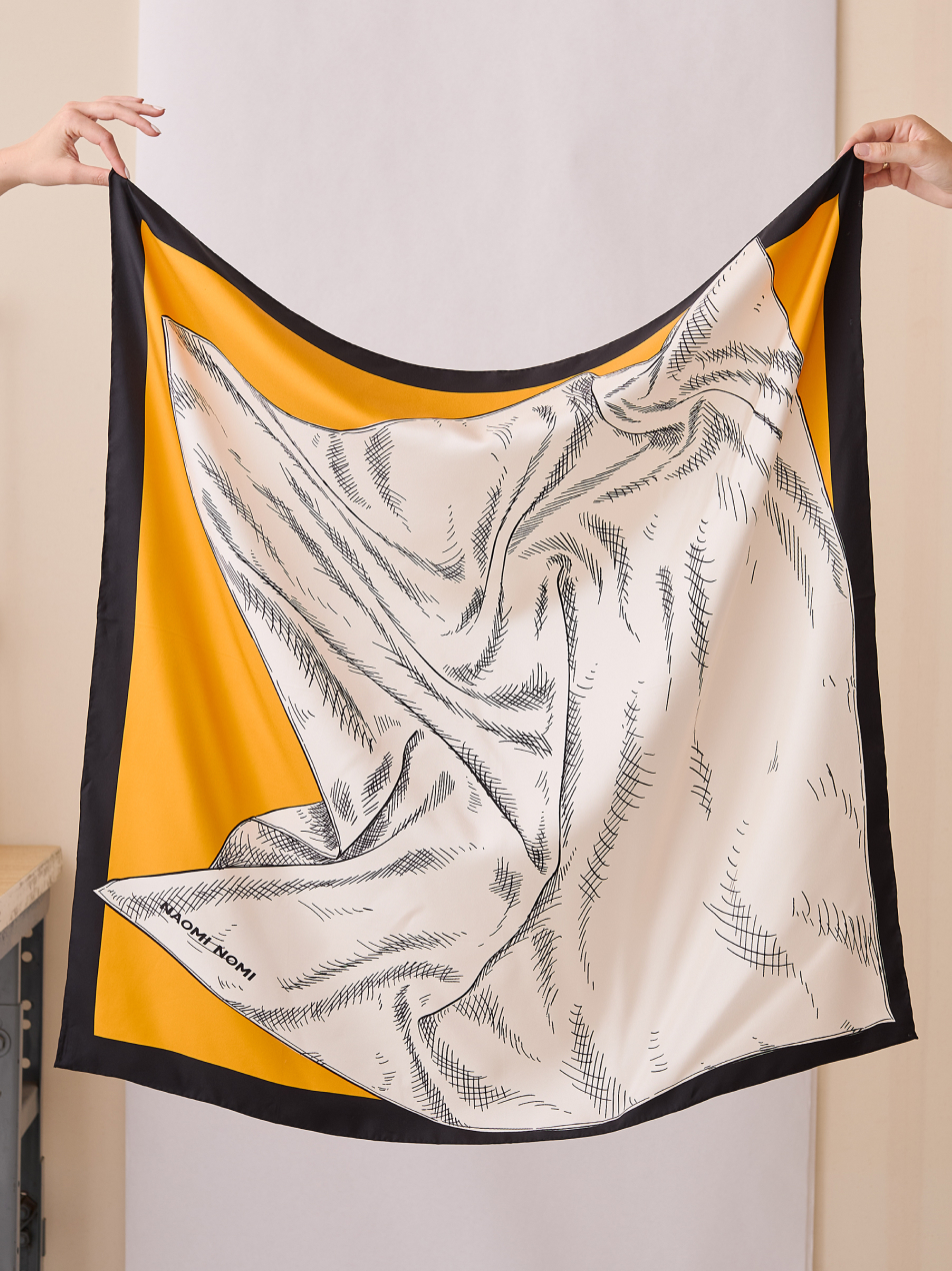 The Scarf Scarf (Lamplight Silk Twill)