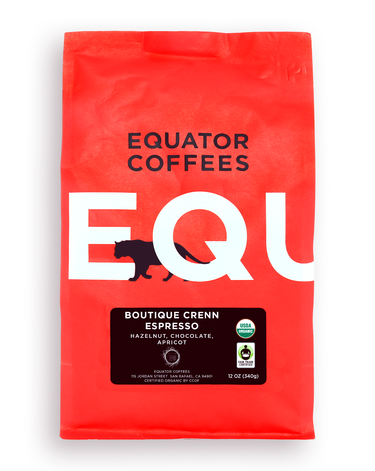 Boutique Crenn Fair Trade Organic Espresso
