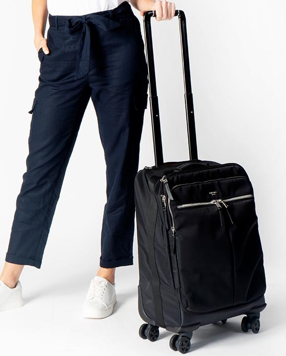 KNOMO Park Lane 4 Wheel Carry-on Feature Rectangle Image 1 | knomo.com