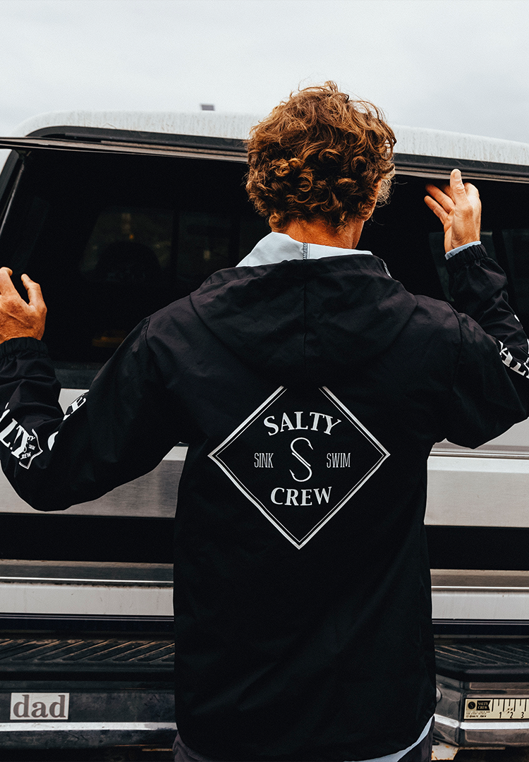 Salty crew 2025 rain jacket