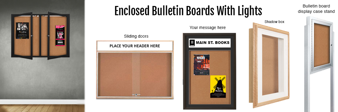 Enclosed-Bulletin-Boards-With-Lights-