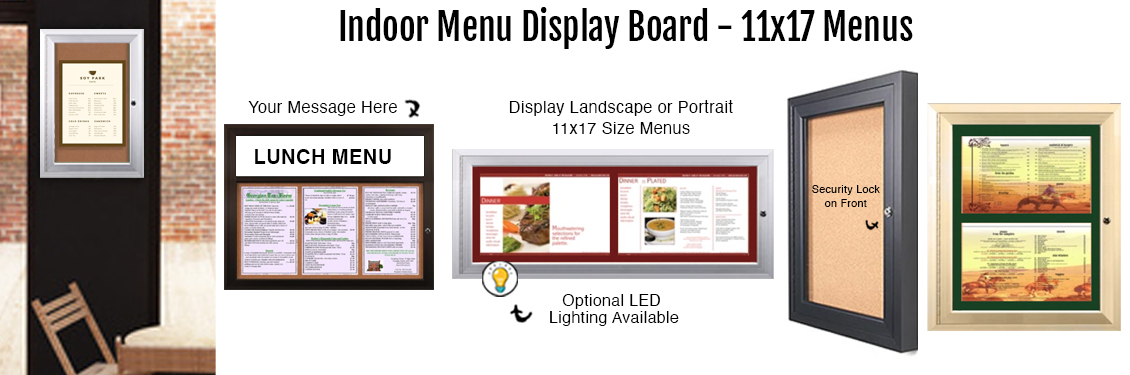 Indoor-Menu-Display-Board---11x17-Menus-