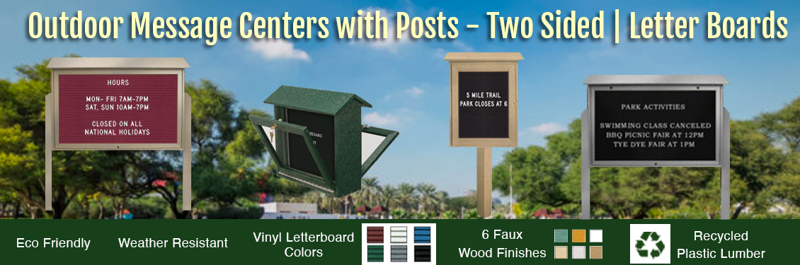 Outdoor-Message-Centers-with-Posts---Two-Sided--Letter-Boards--2-copy