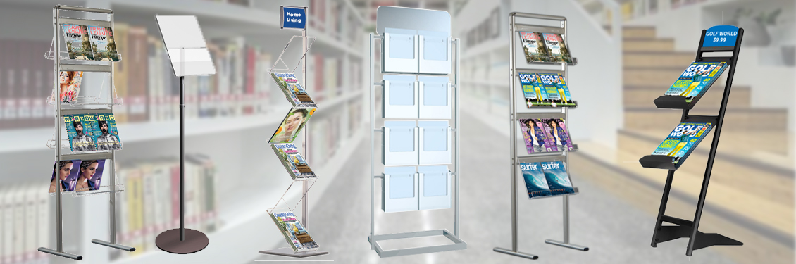 Literature-Racks-and-Brochure-Stand