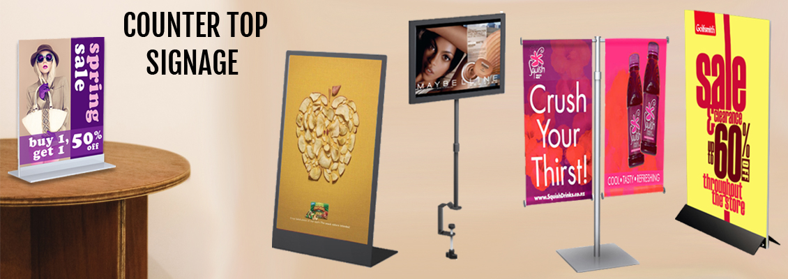 Counter-Top-Signage