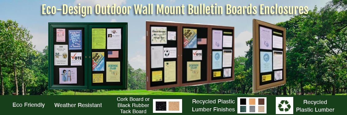 Eco-Design-Outdoor-Wall-Mount-Bulletin-Boards-Enclosures--copy