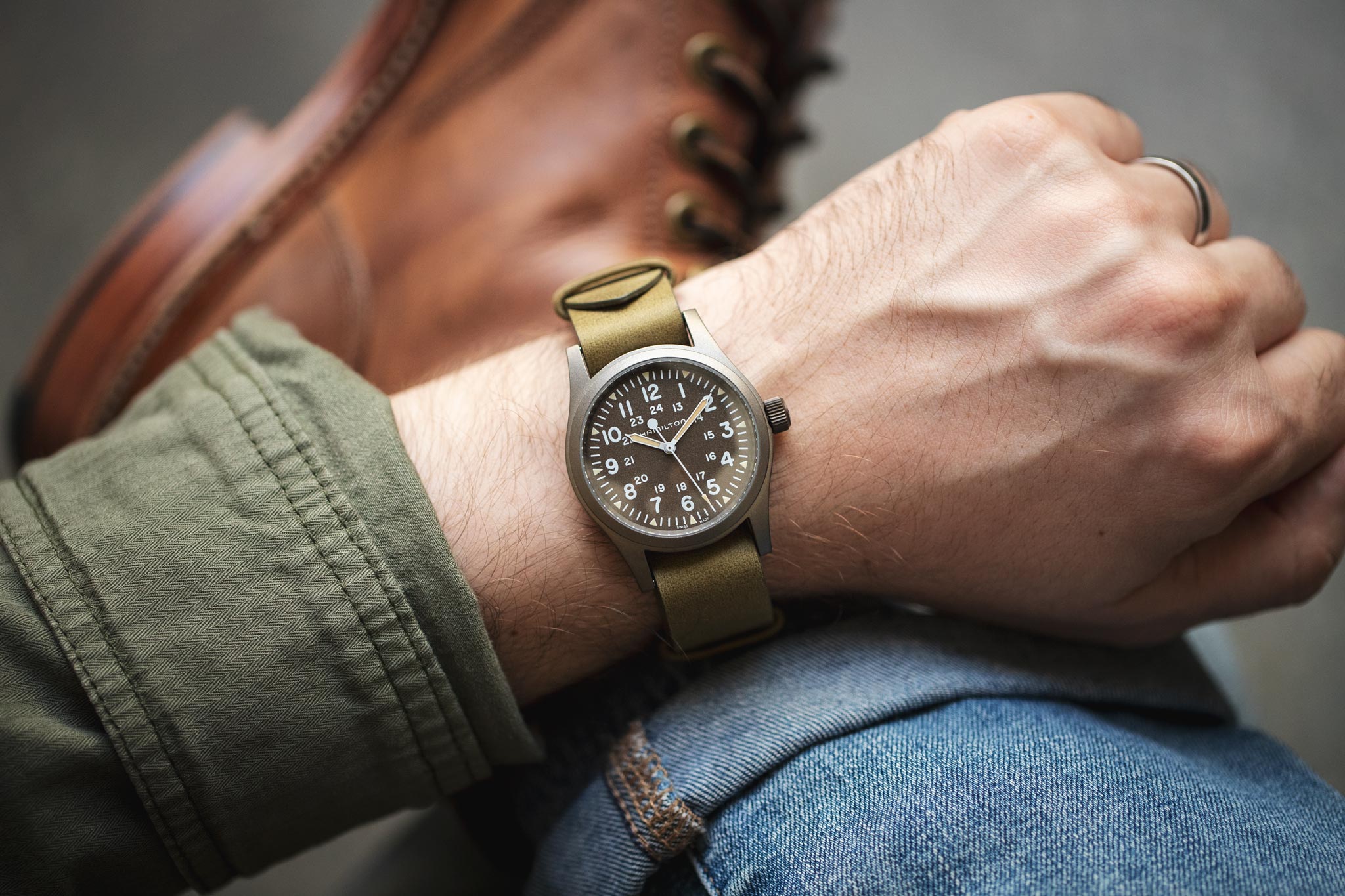 hamilton khaki field mechanical winding